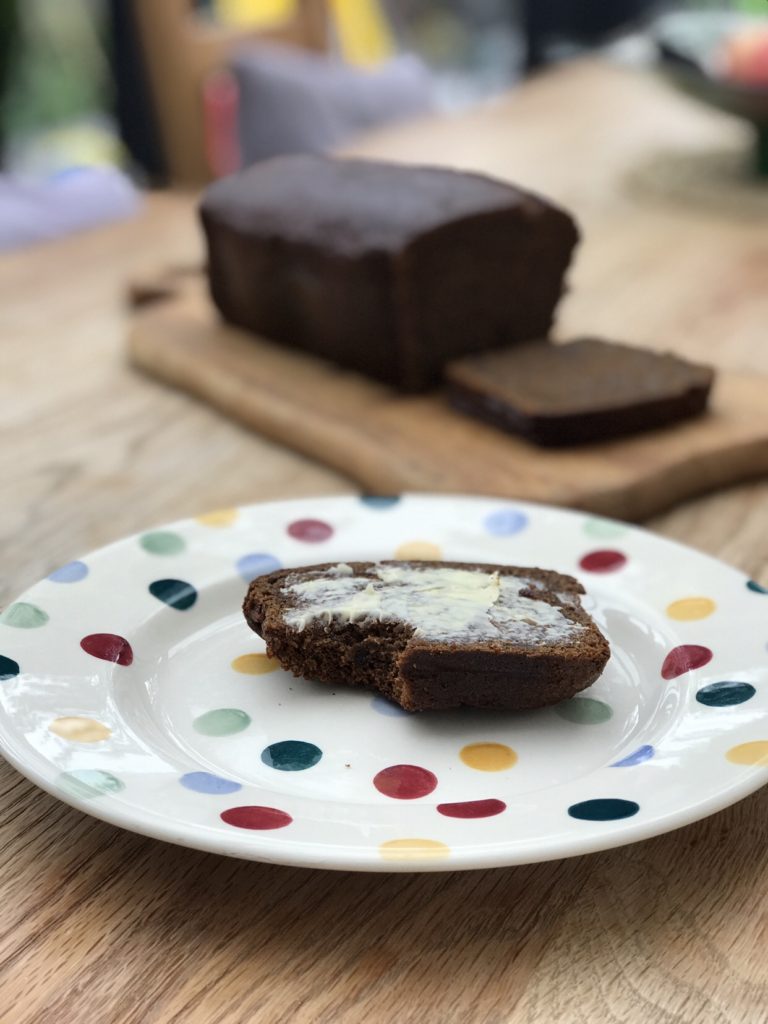 gingerbread with butter