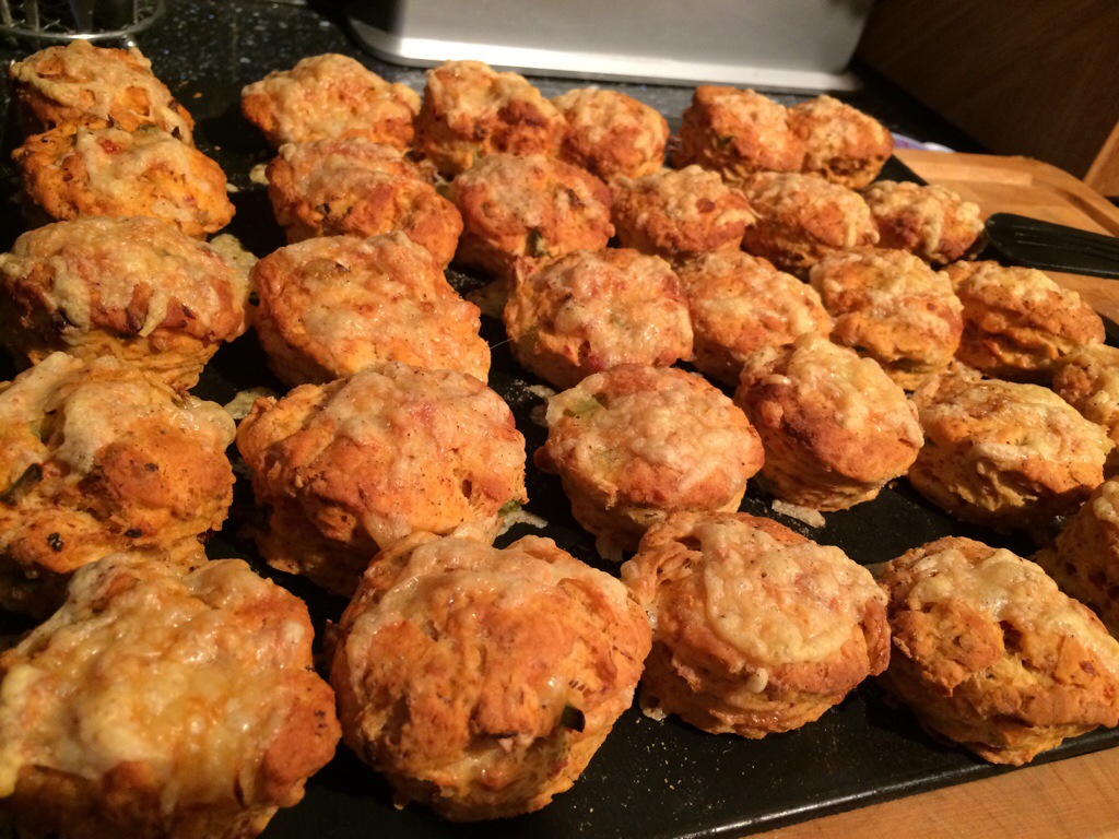 Scones with paprika