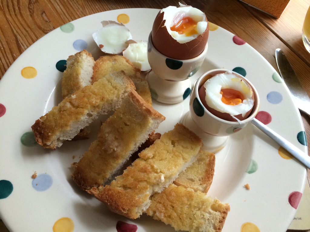 Eggs and soldiers