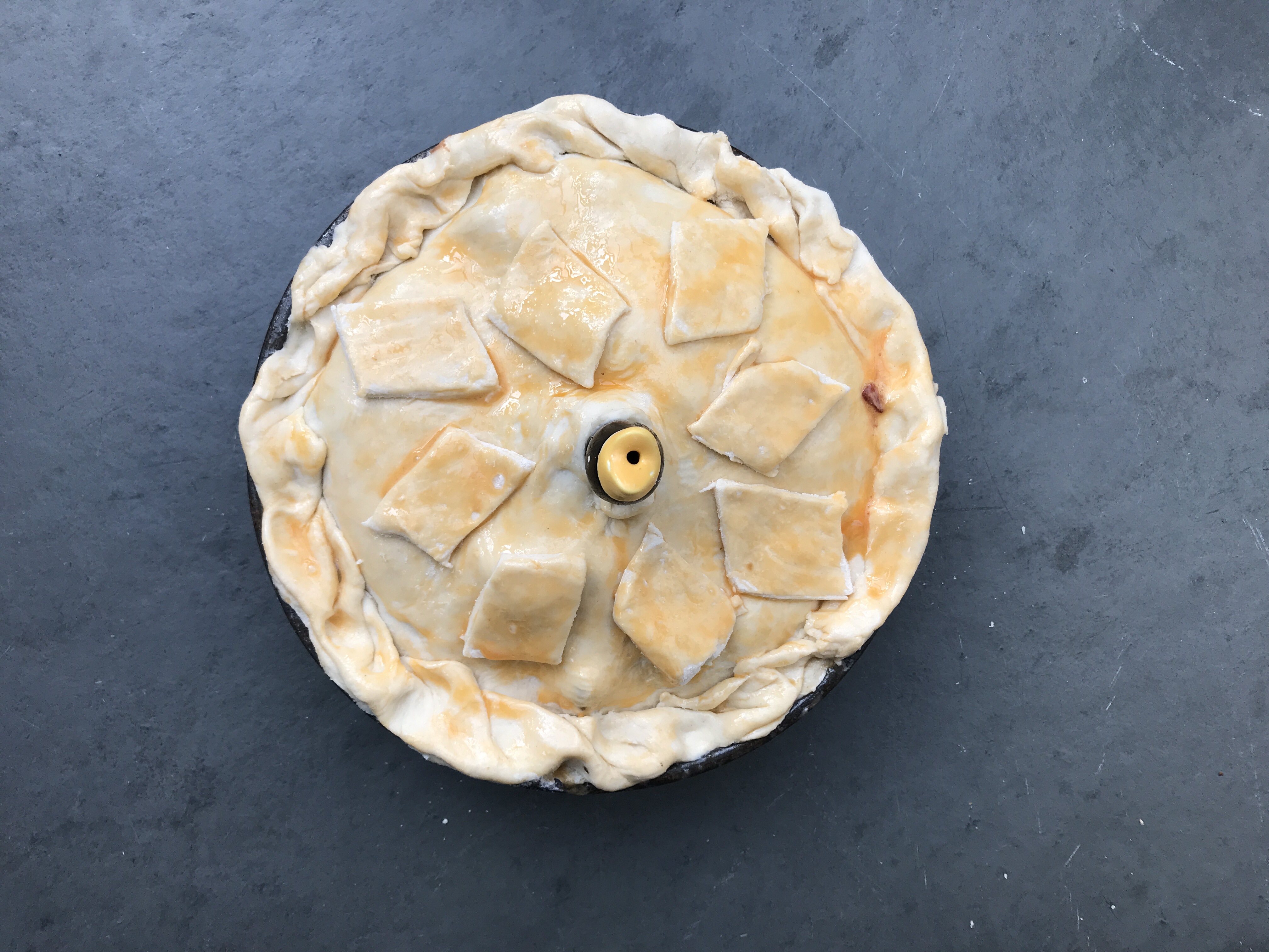 GBBO week 6 - steak and ale pie with suet pastry case - It ...