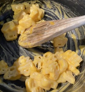 Easy cheesy pasta dish