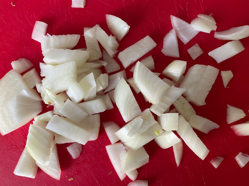 Welsh corned beef pie onions