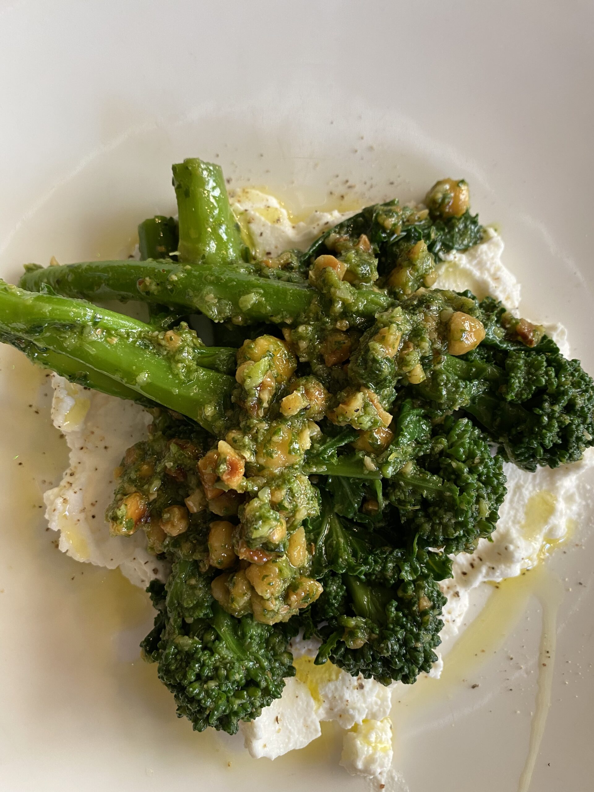 Cafe Murano broccoli with ricotta